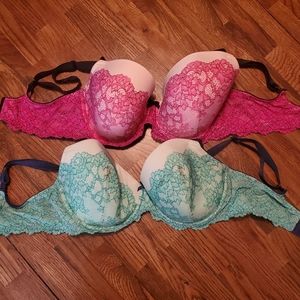 Victoria's Secret Dream Angels Bras Set of 2 36DD